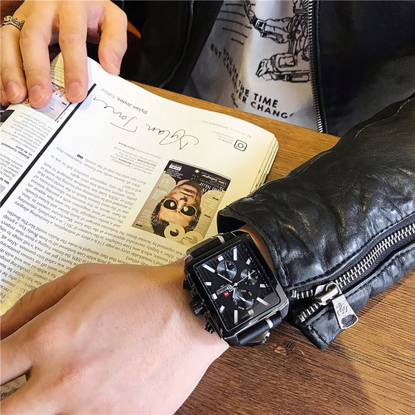 Ceas de zi cu zi pentru bărbați, rezistent la apă, în mai multe culori