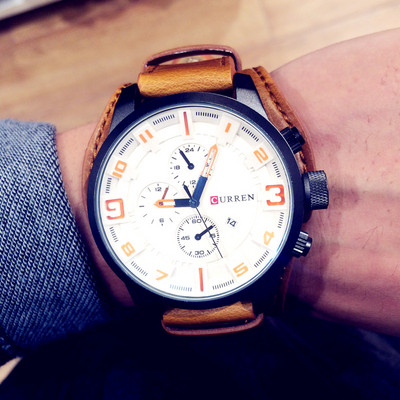 Ceas de bărbați rezistent la apă în trei culori