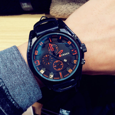 Ceas de bărbați rezistent la apă în trei culori