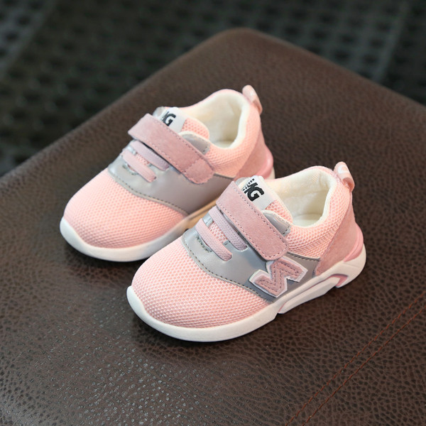 Παιδικά πάνινα παπούτσια για κορίτσια και αγόρια με  λουράκια βελκρό σε τρία χρώματα