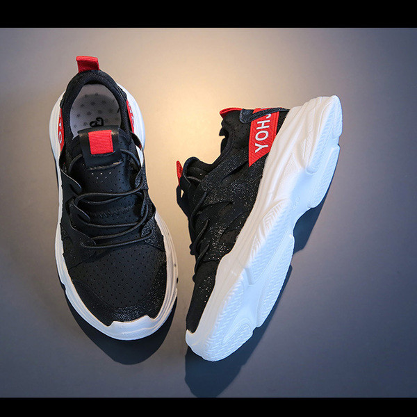 Sport és hétköznapi gyerek tornacipő lányoknak két színben