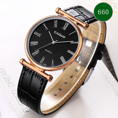 Ceas elegant pentru bărbați, rezistent la apă, în mai multe culori