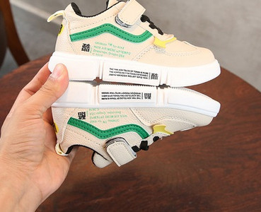 Tenisi copii moderni pentru fete din piele ecologica in mai multe culori