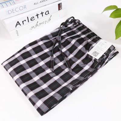 Férfi pizsama sötét és világos színekben