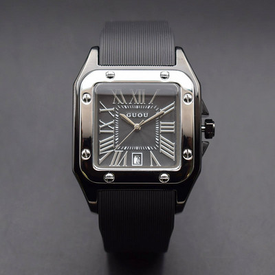 Ceas patrat elegant pentru barbati in mai multe culori