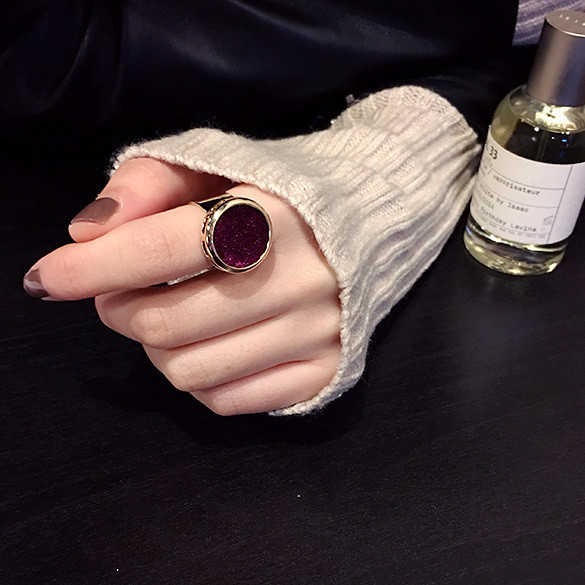 Modern női gyűrű két színben