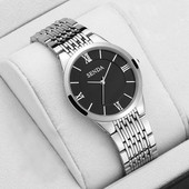 Ceas de zi cu zi pentru bărbați din metal în mai multe culori