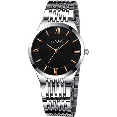 Ceas de zi cu zi pentru bărbați din metal în mai multe culori