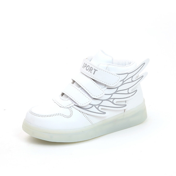 Világító tornacipő lányoknak és fiúknak 3D elemmel több színben