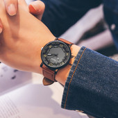 Ceas modern de cuarț pentru bărbați în mai multe culori