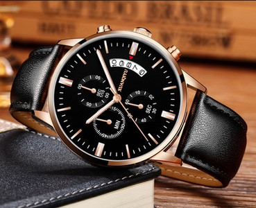 Ceas elegant pentru bărbați, rezistent la apă, în mai multe culori