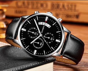 Ceas elegant pentru bărbați, rezistent la apă, în mai multe culori