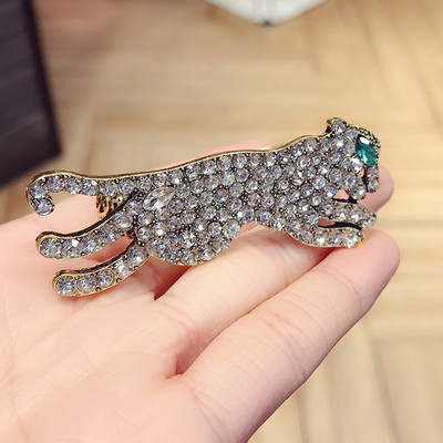 Inel de dama modern in forma de leopard