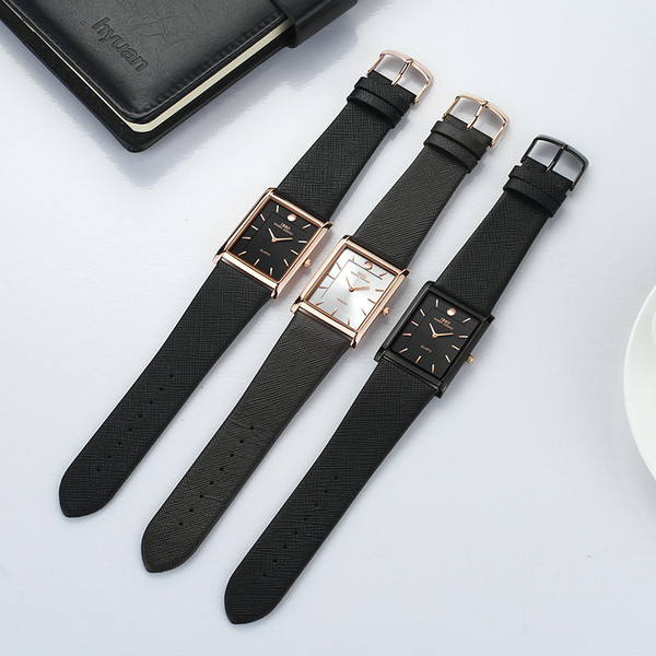 Alkalmi vízálló férfi karóra három színben