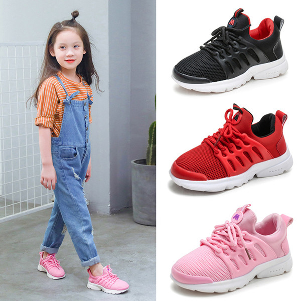 Adidași sport și de zi cu zi pentru copii pentru fete cu cravate în mai multe culori