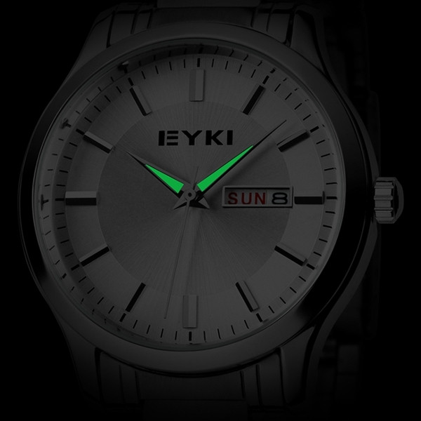 Ceas de bărbați din metal elegant în trei culori