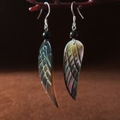 Cercei casual dama cu element de agatat