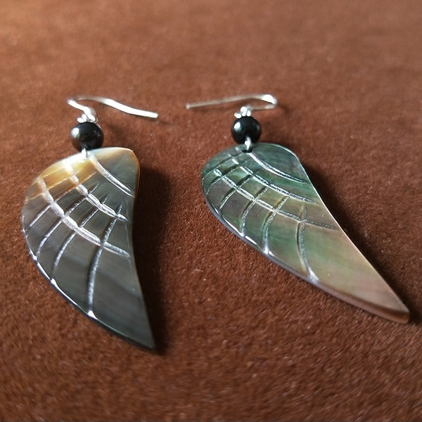 Cercei casual dama cu element de agatat