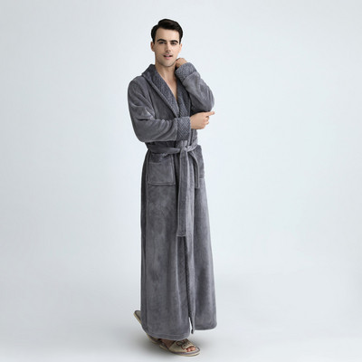 Halat de baie lung pentru barbati si femei in mai multe culori