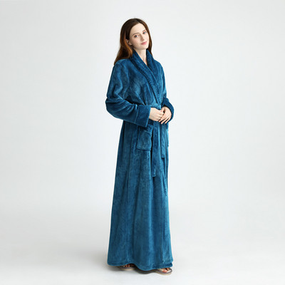 Halat de baie lung pentru barbati si femei in mai multe culori