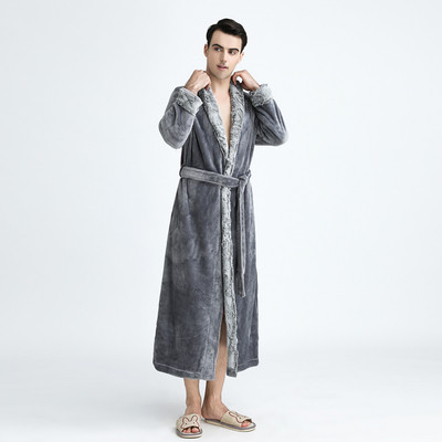 Halat de baie lung pentru barbati si femei in mai multe culori