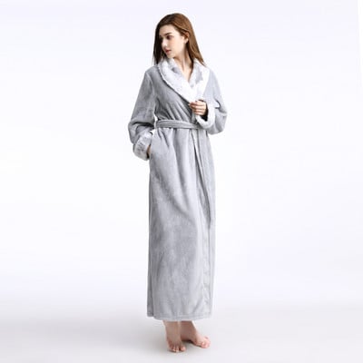 Halat de baie lung pentru barbati si femei in mai multe culori