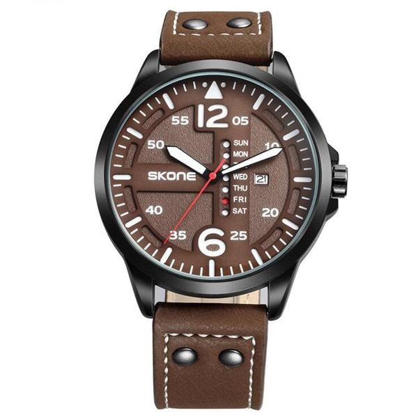 Ceas modern pentru bărbați impermeabil în mai multe culori sau două modele