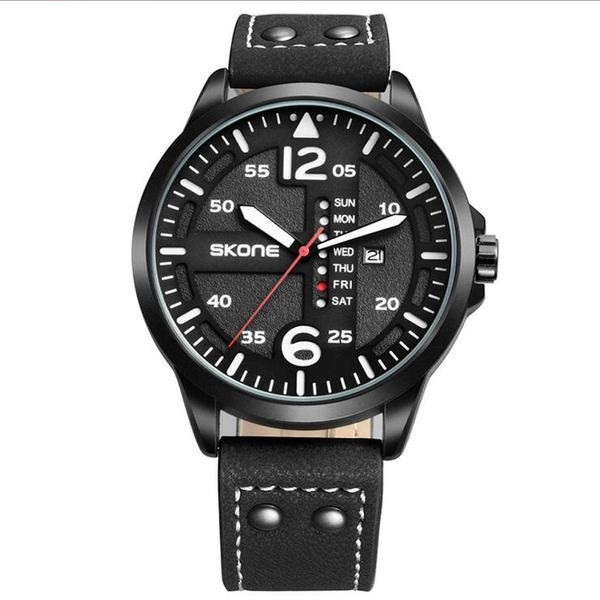 Ceas modern pentru bărbați impermeabil în mai multe culori sau două modele