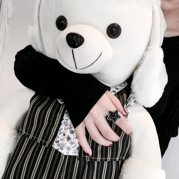 Női gyűrű több színben - Csillag