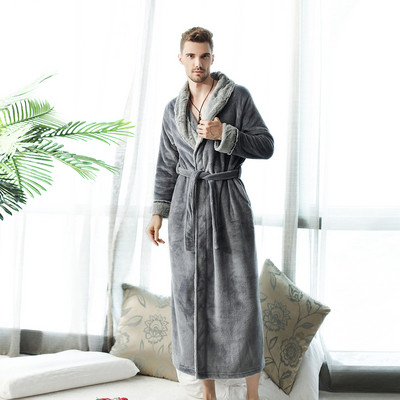 Дълъг мек халат в няколко цвята за мъже и жени