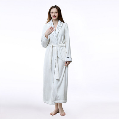 Дълъг мек халат в няколко цвята за мъже и жени