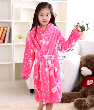 Детски мек халат за момичета и момчета