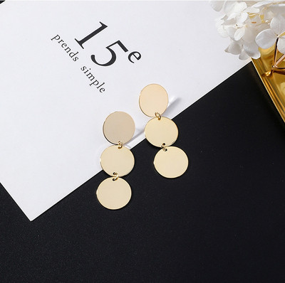 Női fülbevaló több modell arany színben