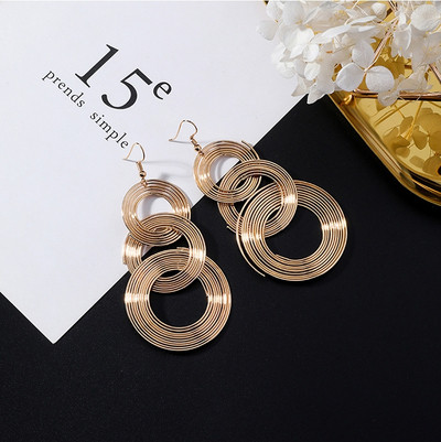 Női fülbevaló több modell arany színben