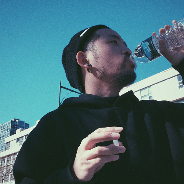 Модерни мъжки обеци в черен цвят