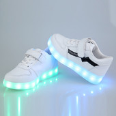 Adidasi copii moderni pentru fete si baieti model luminos