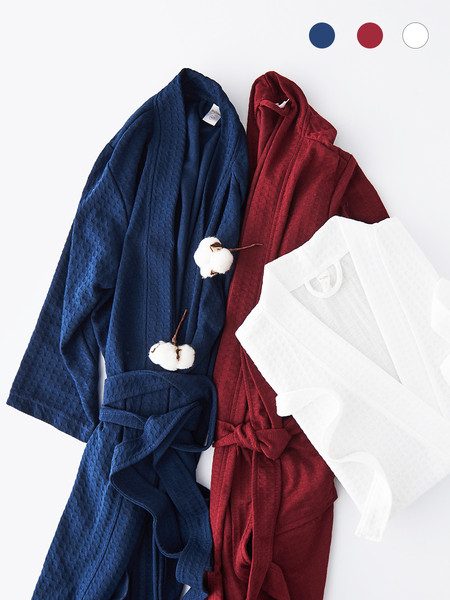 Halat de baie pentru barbati si femei in mai multe culori cu buzunare