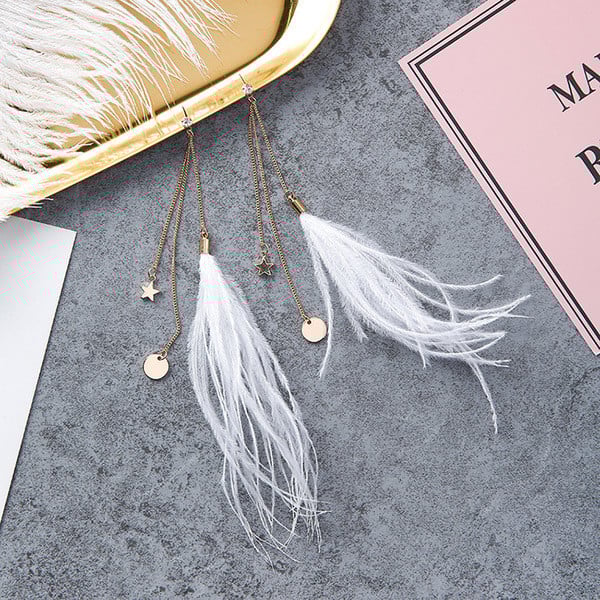 Női fülbevaló akasztós elemekkel