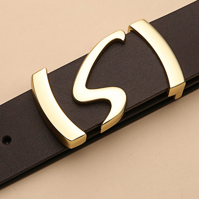 Modern férfi öv fekete színben - több modell