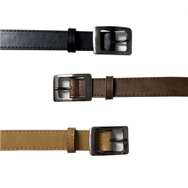 Ежедневен колан в три цвята подходящ за мъже и жени