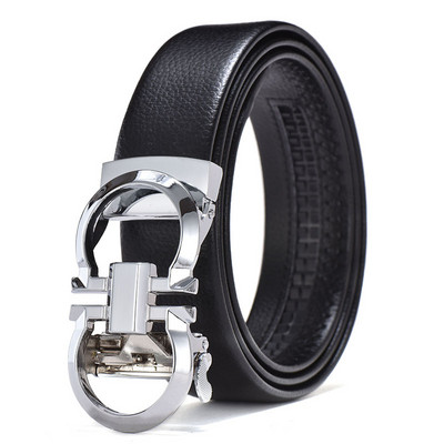 Elegáns férfi eco bőr öv három színben