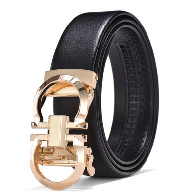 Elegáns férfi eco bőr öv három színben