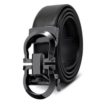 Elegáns férfi eco bőr öv három színben