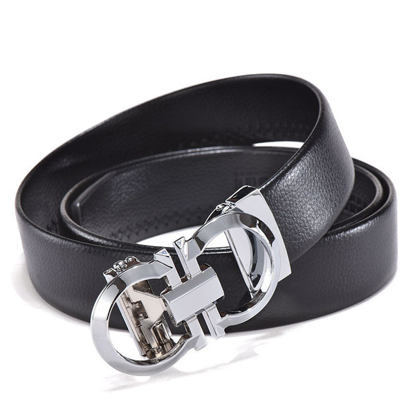 Elegáns férfi eco bőr öv három színben