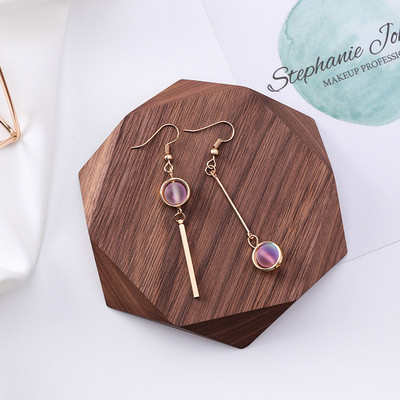 Ежедневни дамски обеци с висящ елемент