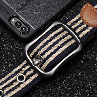 Férfi mindennapi öv különböző színekben