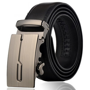 Модерен мъжки колан в черен цвят- няколко модела