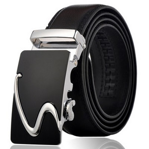 Модерен мъжки колан в черен цвят- няколко модела