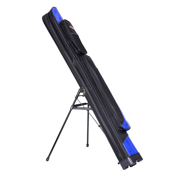 Водоустойчив калъф за рибарски принадлежности със стойка в два цвята