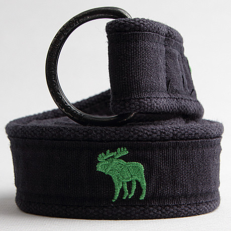 Férfi alkalmi öv színes hímzéssel